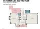 The floor plan shows the layout of the first floor at 84 Sycamore Lake Rd, Siler City, NC 27344