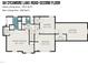 Second floor floorplan featuring a primary bedroom with ensuite bath and walk in closet plus two additional bedrooms at 84 Sycamore Lake Rd, Siler City, NC 27344