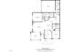 Floorplan featuring dimensions of the home's living areas and bedrooms at 924 Carolina Bell Rd, Apex, NC 27502