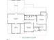 Second-floor plan showing game room, study, bathroom, and bedrooms, providing a comprehensive layout at 188 Buckaroo Dr, Louisburg, NC 27549