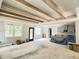 Open concept living room with kitchen in the background at 188 Buckaroo Dr, Louisburg, NC 27549