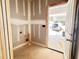 A room with hookups for a washing machine and dryer at 188 Buckaroo Dr, Louisburg, NC 27549