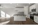 Bright, modern kitchen features a central island, stainless steel appliances, and open layout at 1905 Hinesley Dr, Durham, NC 27703