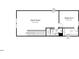 Second floor floorplan featuring a game room, fourth bedroom and full bathroom at 2021 Clydner Dr, Apex, NC 27523