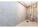 Unfinished basement with plumbing and electrical at 283 Hopewell Br Ct, Smithfield, NC 27577