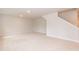 Unfinished basement space offering great potential for customization and expansion at 283 Hopewell Br Ct, Smithfield, NC 27577