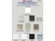 Material selections for a home featuring white cabinets, granite countertops, and stone siding at 283 Hopewell Br Ct, Smithfield, NC 27577