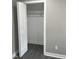 Open closet with hanging rod at 409 S Flanner St St, Burlington, NC 27215