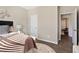 Comfortable bedroom featuring a plush bed, stylish decor, and ample natural light at 48 Spirit Springs Rd, Smithfield, NC 27577