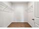 Walk-in closet space with wire shelving and ample storage potential at 48 Spirit Springs Rd, Smithfield, NC 27577