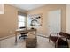 Bright office space with desk, chair, and natural light, perfect for productivity at 48 Spirit Springs Rd, Smithfield, NC 27577