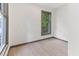 Bright bedroom featuring modern flooring, neutral color paint and plenty of natural light at 522 Lochness Ln, Cary, NC 27511