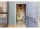 Storage room with shelving, peg board, and tools hanging at 522 Lochness Ln, Cary, NC 27511