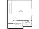 This floorplan depicts the layout of the basement at 1211 Gloriosa St, Apex, NC 27523