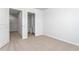 Neutral bedroom with ensuite bathroom at 1907 Hinesley Dr, Durham, NC 27703