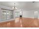 Expansive living room with recessed lighting, a fireplace, and windows providing natural light at 208 Beckingham Loop, Cary, NC 27519