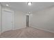 Bedroom features carpeted floors and white walls at 2096 Dowell Ct, Burlington, NC 27215
