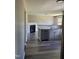 Open-concept kitchen next to a fireplace at 2121 Lime St, Durham, NC 27704