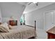 Comfortable bedroom with soft carpet, cozy bedding, and a vintage-style dresser at 216 Colonial Ridge Dr, Pittsboro, NC 27312