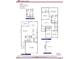 Detailed floor plan showcasing the layout of a 4-bedroom home, including kitchen, Gathering room and Primary suite at 243 New Twin Br Ct, Smithfield, NC 27577