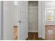 Pantry features organized shelving and easy access from the kitchen at 25 Mannford Ln, Angier, NC 27501