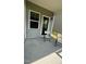 Covered back patio with room for seating at 3112 Star Gazing Ln, Durham, NC 27703