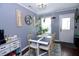 Bright and airy dining area with stylish table setting and decor at 3848 Griffis Glen Dr, Raleigh, NC 27610