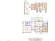 Detailed floor plan showcasing layout of a two-story home including kitchen, bedrooms, living spaces, and outdoor deck at 397 Meadow Rd, Kenly, NC 27542