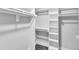 Spacious walk-in closet with shelving and ample storage space at 5412 Robbins Dr, Raleigh, NC 27610