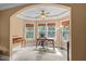Connected office with lots of natural light and nice trim at 5916 Two Pines Trl, Wake Forest, NC 27587