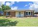 Charming brick home with a well-maintained lawn and a light blue front door, perfect for a cozy feel at 1422 Duggins Dr, Burlington, NC 27217