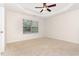Spacious bedroom with tray ceiling and a ceiling fan offers a relaxing retreat at 172 Token House Rd, Durham, NC 27703