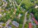 Aerial view of neighborhood pool at 2201 Mountain Mist Ct # 202, Raleigh, NC 27603