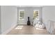 Bedroom with natural light and updated flooring at 2201 Mountain Mist Ct # 202, Raleigh, NC 27603