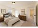 Comfortable bedroom with neutral tones and ample natural light at 2530 Girvan Dr, Fuquay Varina, NC 27526