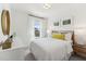 Bright bedroom with a neutral color palette, natural light, and minimalist decor at 2810 Kempthorne Rd # 60, Cary, NC 27519