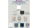 This image shows a builder's selection choices for wall color, counters, floors, and exterior materials at 301 New Twin Br Ct, Smithfield, NC 27577