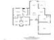 Detailed floor plan illustrating the layout of a home with various rooms, including the kitchen, bedrooms, and living area at 3216 Green Valley Dr, Sanford, NC 27330