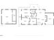 Detailed floor plan showcasing the layout of the home, including room dimensions and layout at 4501 Zebulon Rd, Zebulon, NC 27597