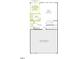 First floor floorplan showcasing 2-bay garage and covered outdoor living at 4611 Mint Leaf Ln, Raleigh, NC 27612