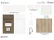 Kitchen finishes including Miami White Quartz countertop and New Standard Plus Clearwater floor at 631 Sawcut Ln, Apex, NC 27502