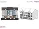 Charming new construction townhome exterior featuring multi-tone facade at 633 Sawcut Ln, Apex, NC 27502