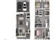 Detailed floor plan showcasing the home's layout, including bedrooms, bathrooms, garage, and living areas at 711 Chandler Stone Dr, Zebulon, NC 27597