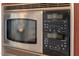Close up of stainless steel microwave and oven with control panel at 9639 Clubvalley Way, Raleigh, NC 27617