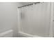 Bathroom features a white bathtub and toilet at 101 Oyster Bay Ct # B2, Cary, NC 27513
