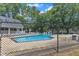 Community pool with fence at 101 Oyster Bay Ct # B2, Cary, NC 27513