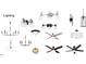 Lighting fixtures including pendant lights, chandeliers, and ceiling fans, suitable for any room in the house at 1017 Azalea Garden Cir, Raleigh, NC 27603