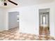 Spacious living area with tiled flooring and open access to other rooms, offering a versatile layout at 1309 Jackson St, Burlington, NC 27217
