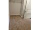Walk-in closet with neutral carpet and wire shelving at 132 Rockfall Way, Rocky Mount, NC 27803