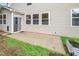 Backyard of home with cement patio at 149 Cinder Cross Way, Garner, NC 27529